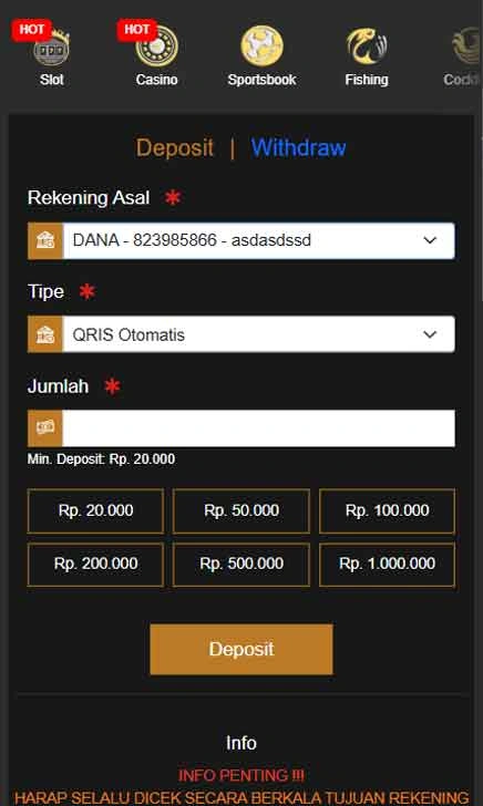 cara deposit 789rp Slot Fitur Baru